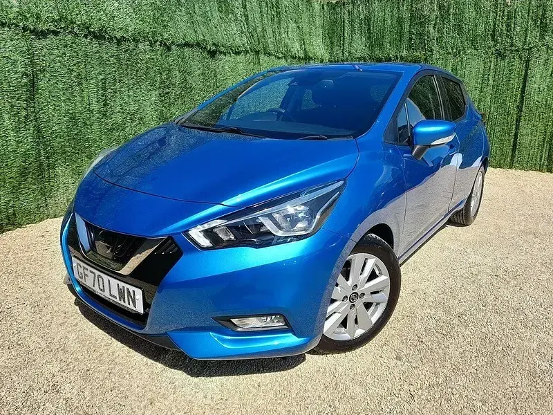 Used Nissan Micra Acenta 2020 Blue Hatchback