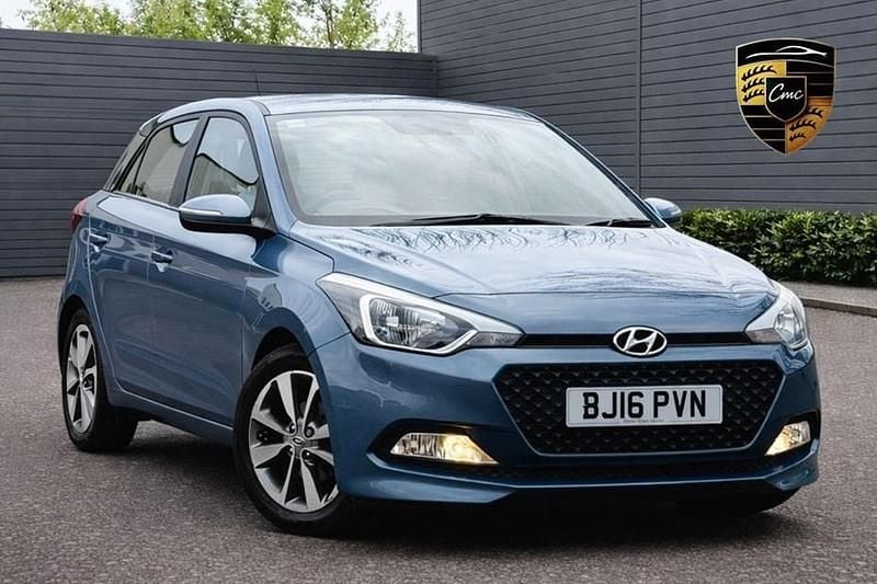 Used Hyundai i20 SE 100 HP (73 kW) 2016 Blue Hatchback