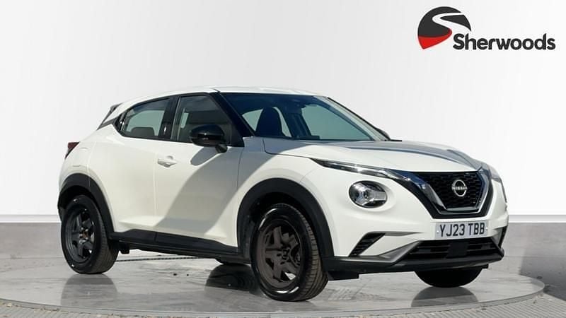 White Used 2023 Nissan Juke Acenta SUV | £13,499 (Fair price) - Image 1/4