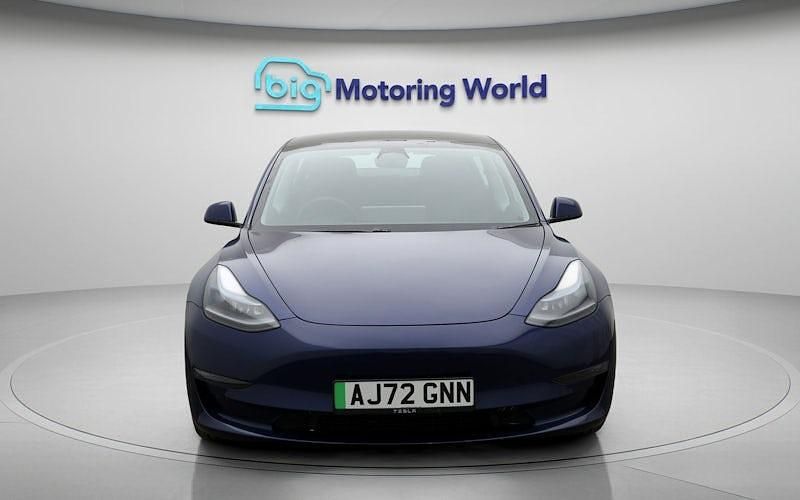 Used Tesla Model 3 Long Range AWD 366 kW (498 HP) 2022 Blue Sedan