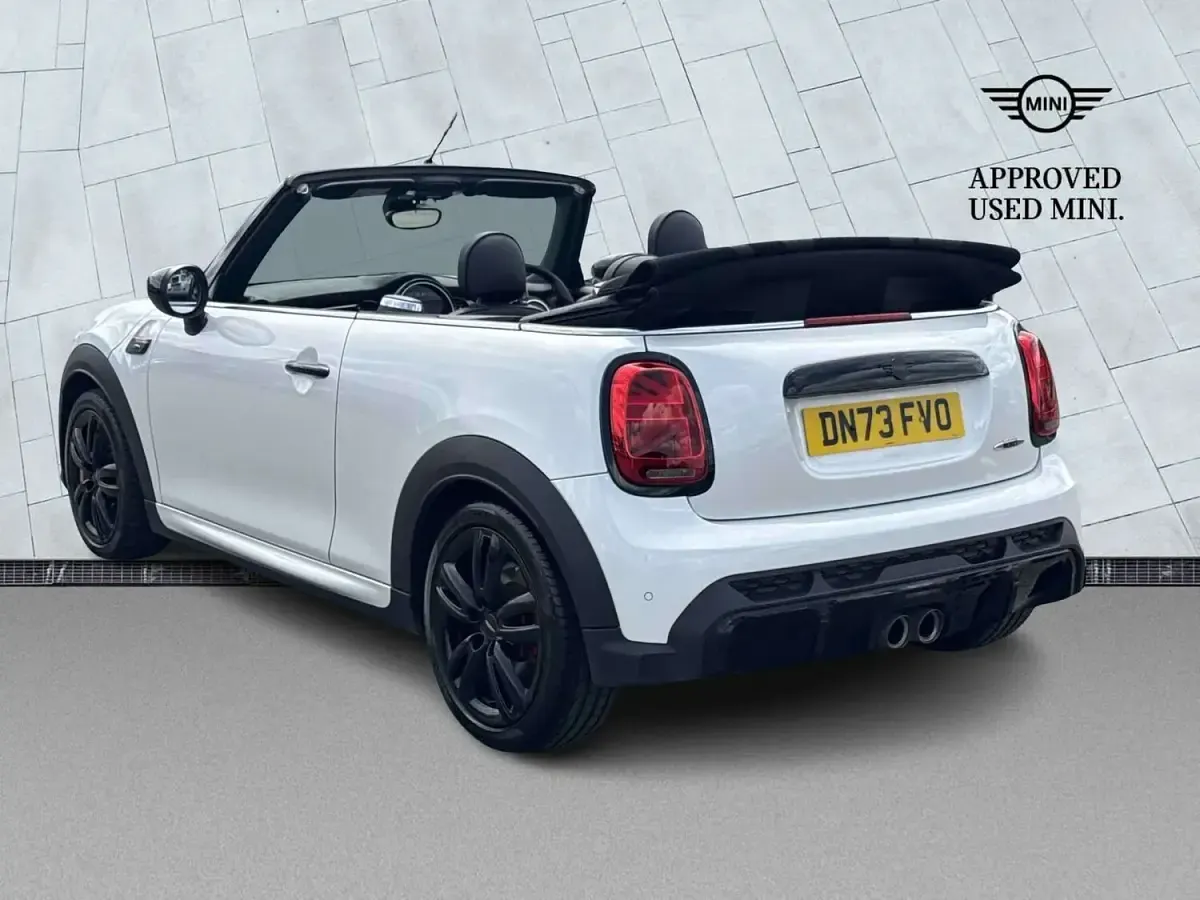 Used Mini John Cooper Works Cabriolet 2024 White Cabriolet