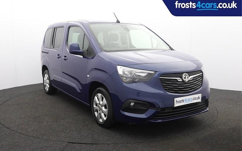 Used Vauxhall Combo 102 HP (75 kW) 2021 Blue MPV