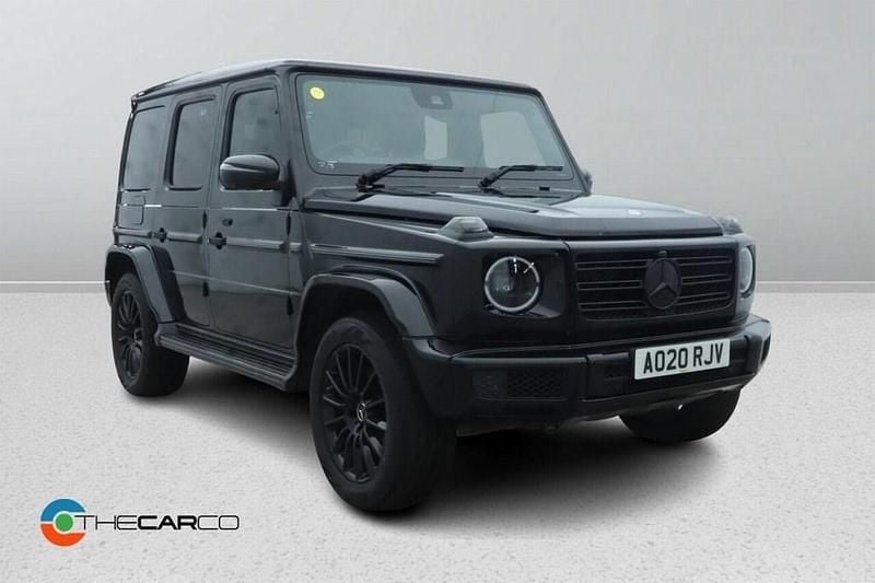 Used Mercedes G350 AMG line 2020 Black SUV