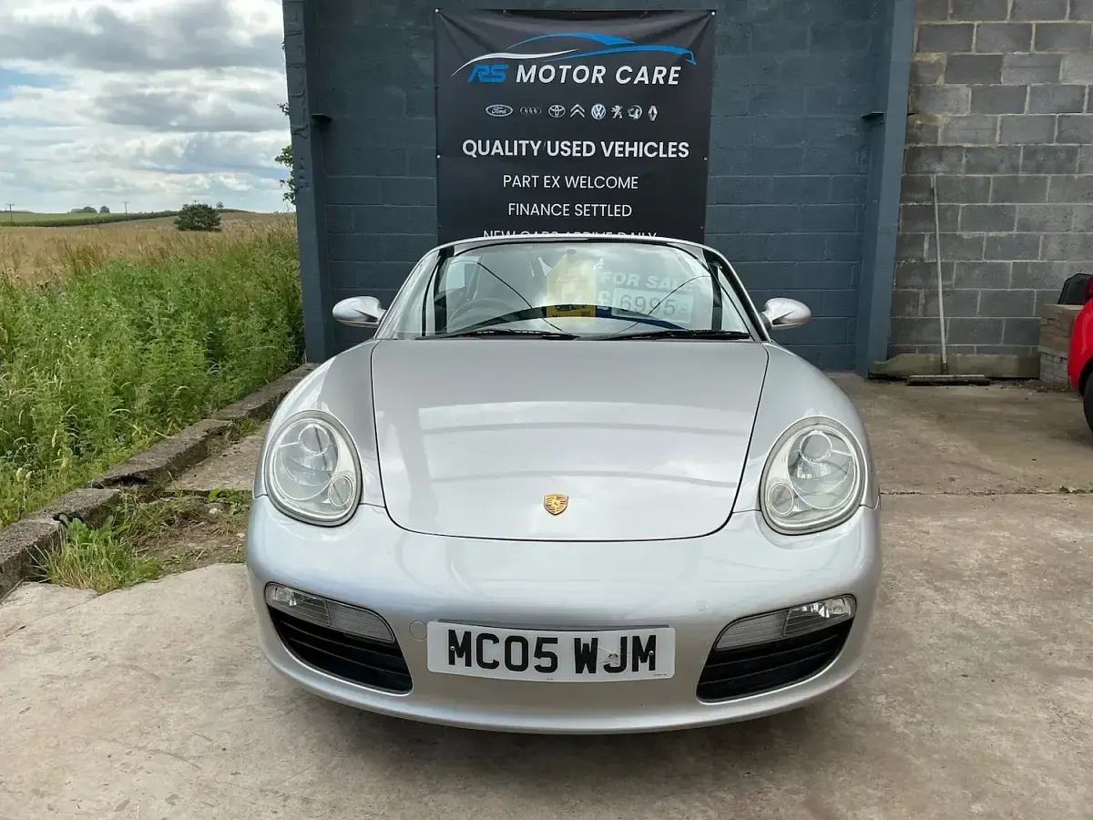 Used Porsche Boxster 240 HP (176 kW) 2005 Silver Cabriolet