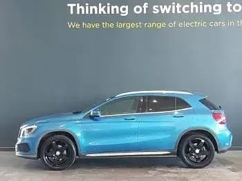 Used Mercedes GLA200 AMG line 136 HP (100 kW) 2016 Blue SUV