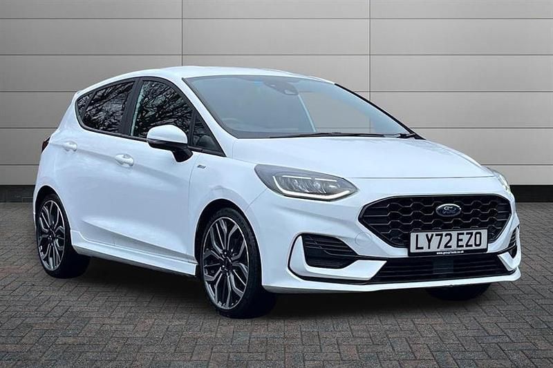 Used Ford Fiesta ST-Line X 100 HP (73 kW) 2022 Frozen white Hatchback