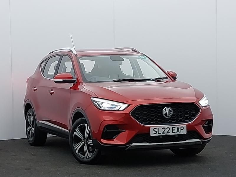 Used MG ZS Excite 106 HP (77 kW) 2022 Red SUV