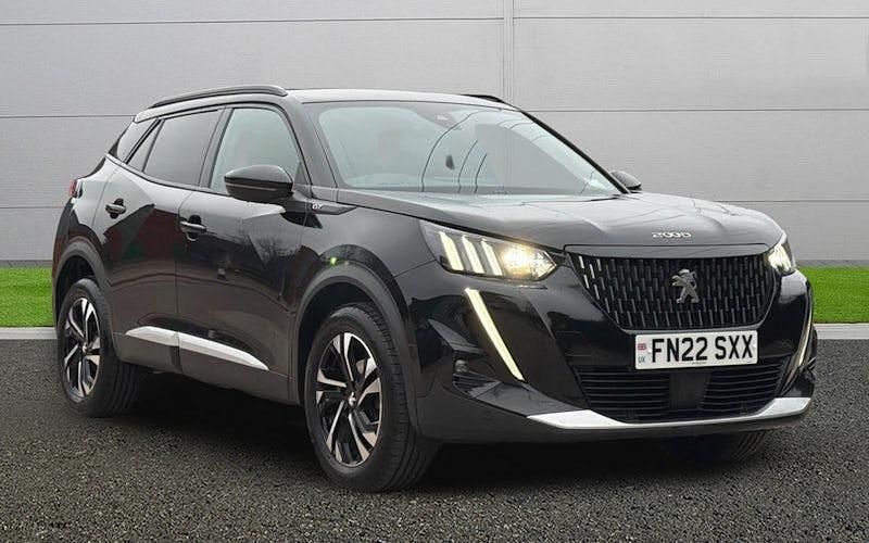 Black Used 2022 Peugeot 2008 GTi SUV | £14,495 (Fair price) - Image 1/4
