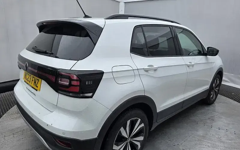 Used VW T-Cross Black Edition 95 HP (69 kW) 2023 White SUV