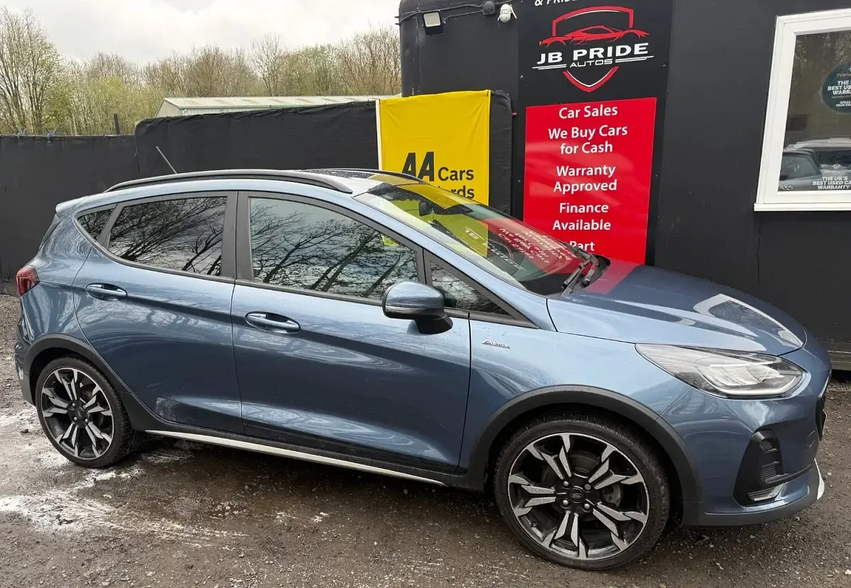 Used Ford Fiesta Active X 2023 Blue Hatchback