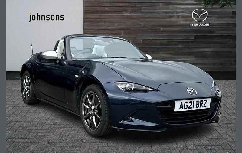 Blue Used 2021 Mazda MX5 Inclusive Cabriolet | £17,147 (Good price) - Image 1/4