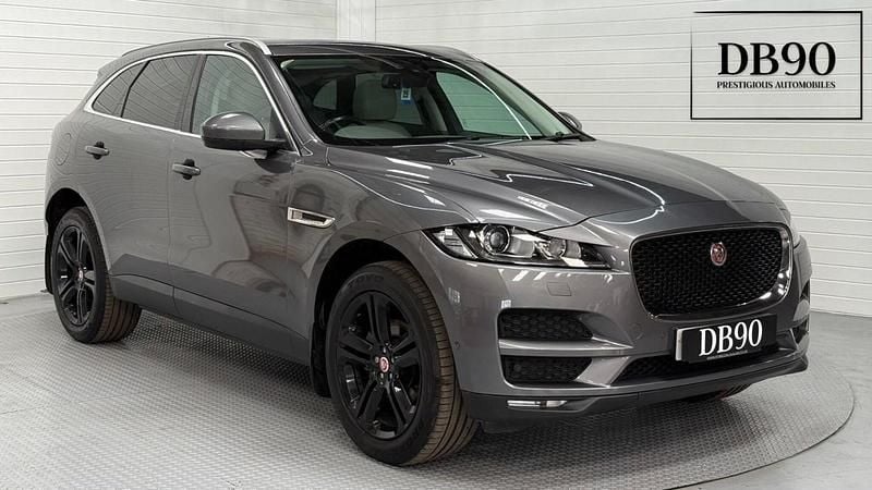 Grey Used 2016 Jaguar F-Pace Portfolio SUV | £14,950 (Fair price) - Image 1/4