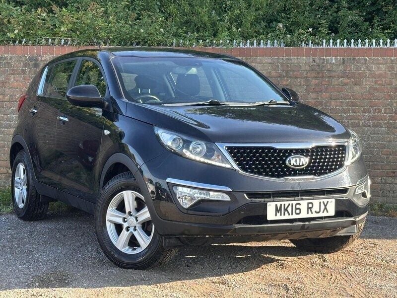 Black Used 2016 Kia Sportage 2 SUV | £6,290 (Good price) - Image 1/1