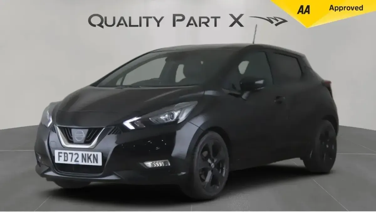 Second-hand Nissan Micra S 92 CP (67 kW) 2022 Negru Hatchback