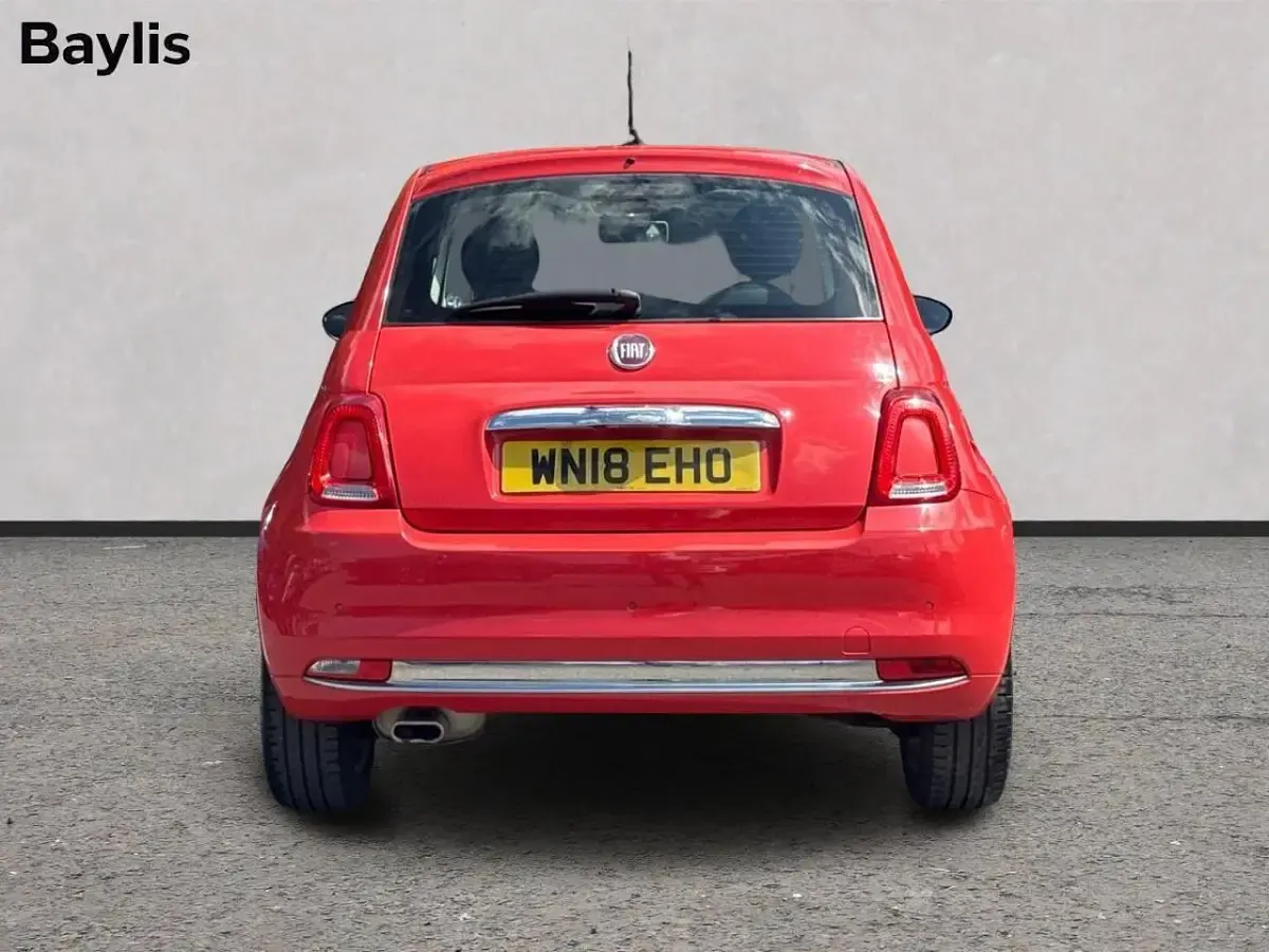 Used Fiat 500 Lounge 69 HP (50 kW) 2018 Pink Hatchback