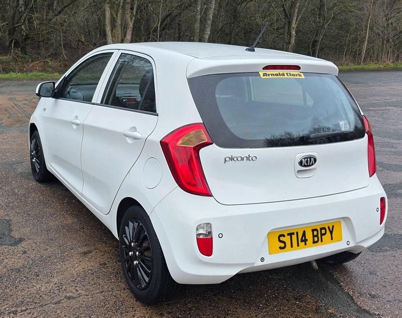Used Kia Picanto 2014 White Hatchback