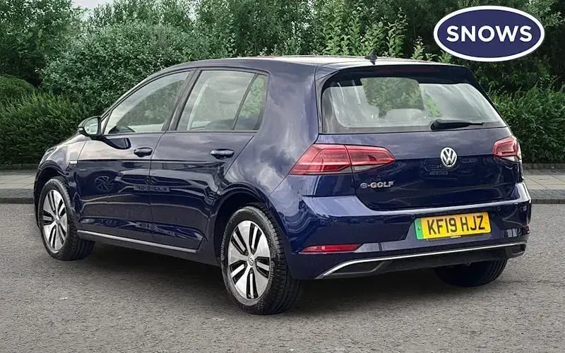 Used VW e-Golf 99 kW (135 HP) 2019 Blue Hatchback