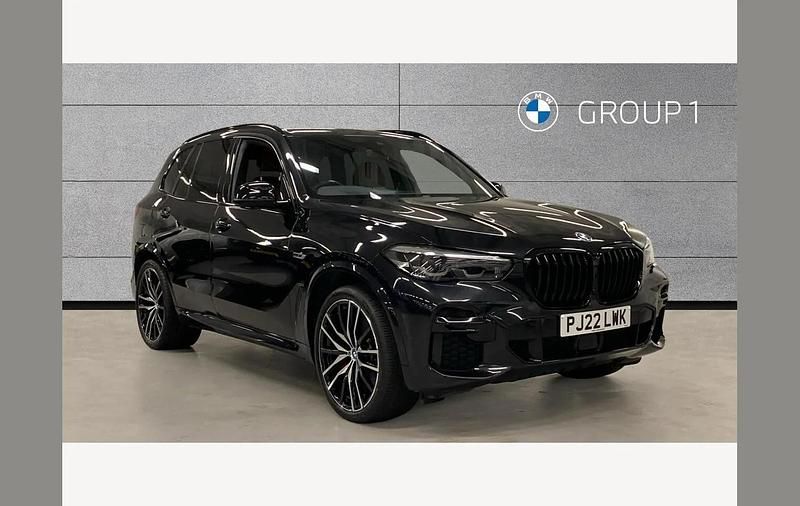 Black Used 2022 BMW X5 M Sport SUV | £42,995 (Fair price) - Image 1/4