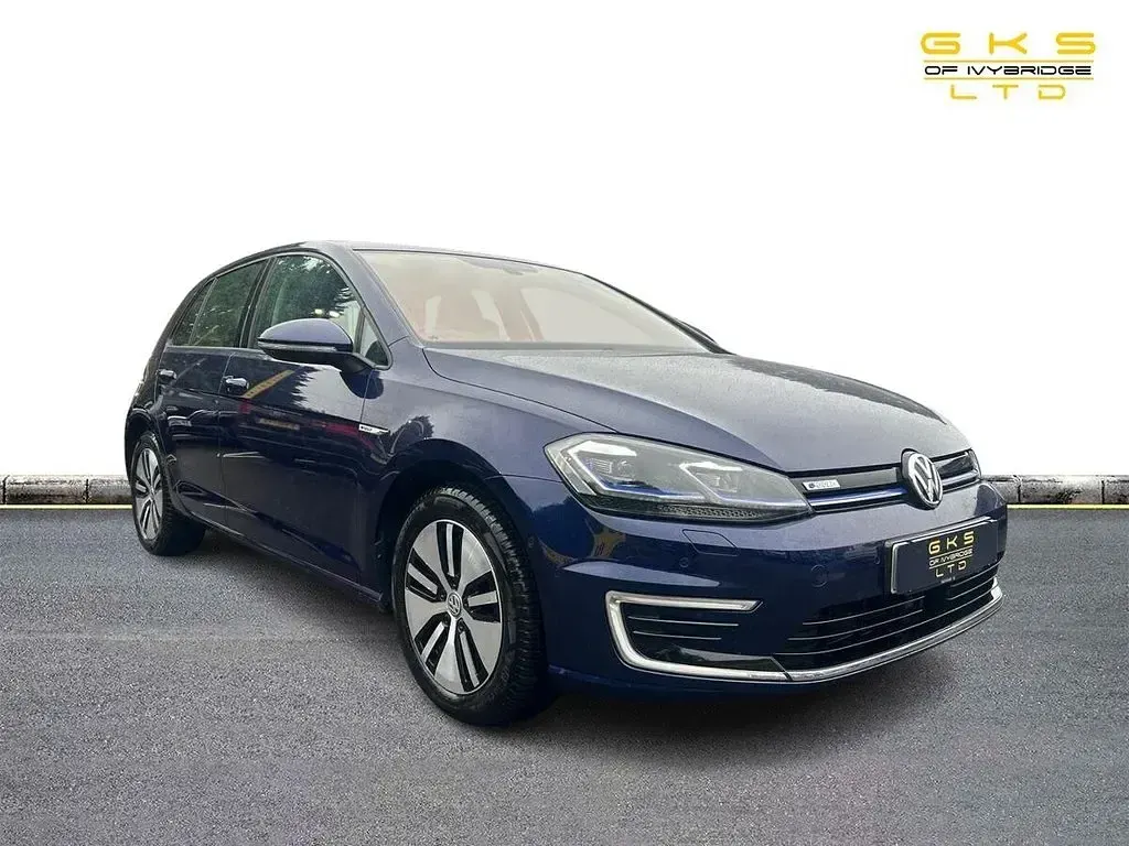 Used VW e-Golf 100 kW (136 HP) 2020 Blue Hatchback