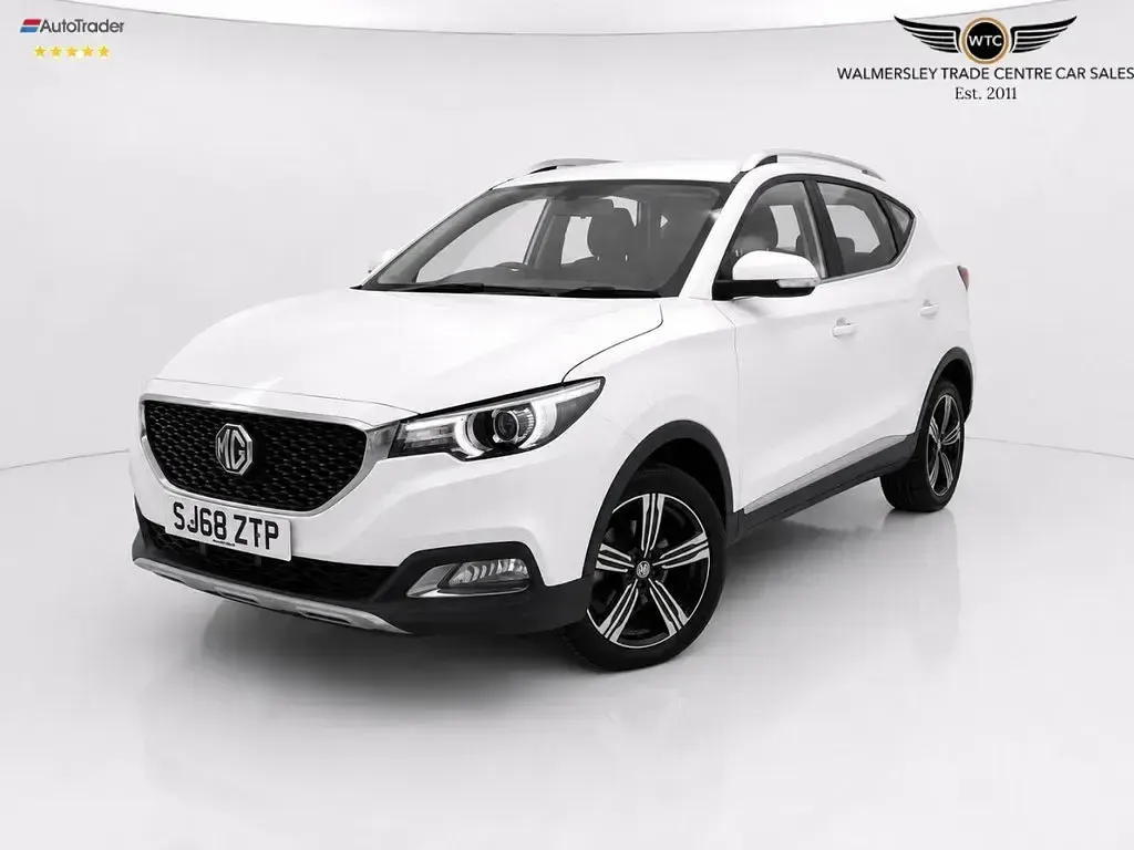 Used MG ZS Exclusive 106 HP (77 kW) 2018 White SUV