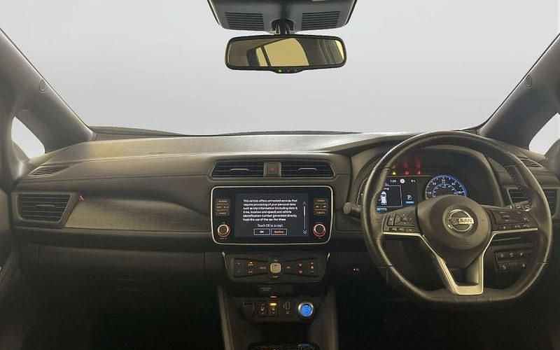 Used Nissan Leaf N-Connecta 110 kW (150 HP) 2020 Black Hatchback