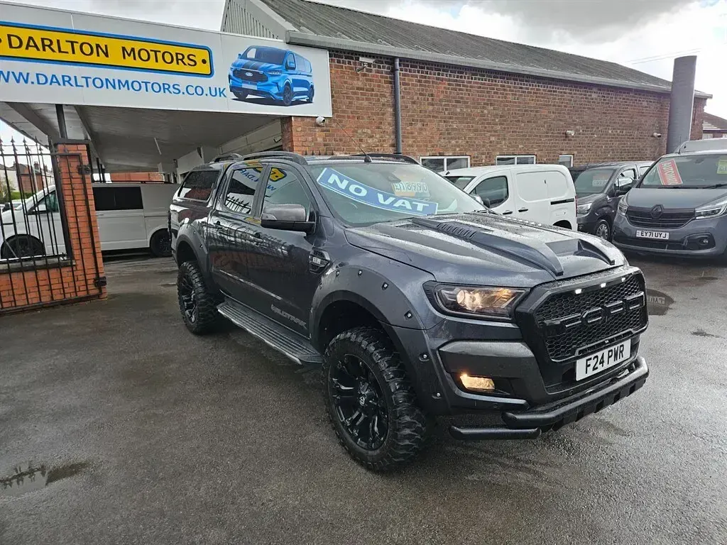 Begagnad Ford Ranger Wildtrack 200 HK (147 kW) 2017 Grå Pickup