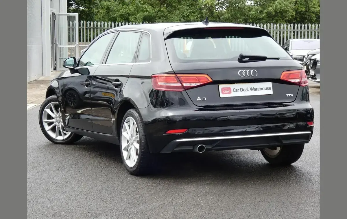 Used Audi A3 Sport 108 HP (79 kW) 2017 Black Hatchback