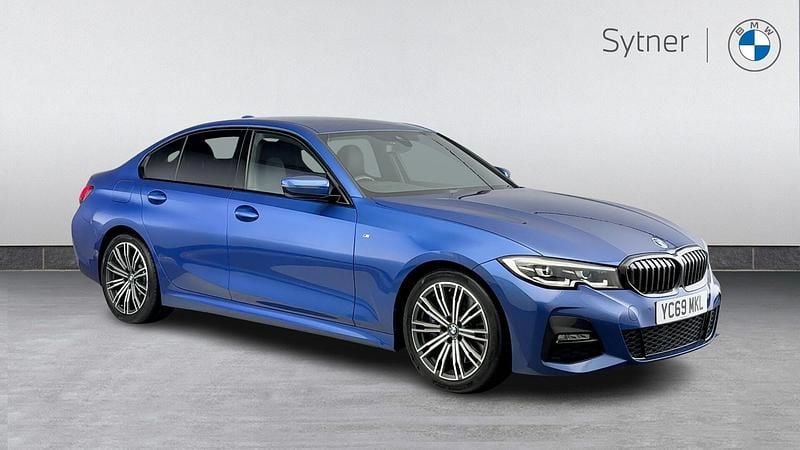 Used BMW 330 M Sport 254 HP (186 kW) 2020 Blue Sedan