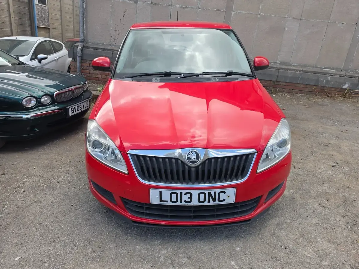 Used Skoda Fabia SE 2013 Red Hatchback