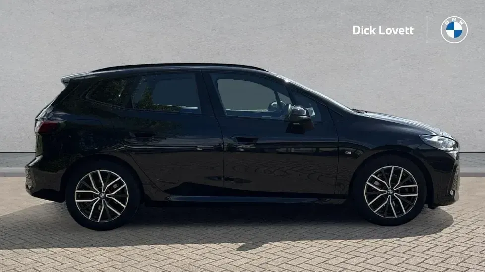 Used BMW 220 Active Tourer M Sport 168 HP (123 kW) 2023 Black MPV