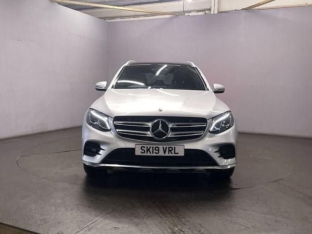 Used Mercedes GLC250 AMG line 211 HP (155 kW) 2019 Silver SUV