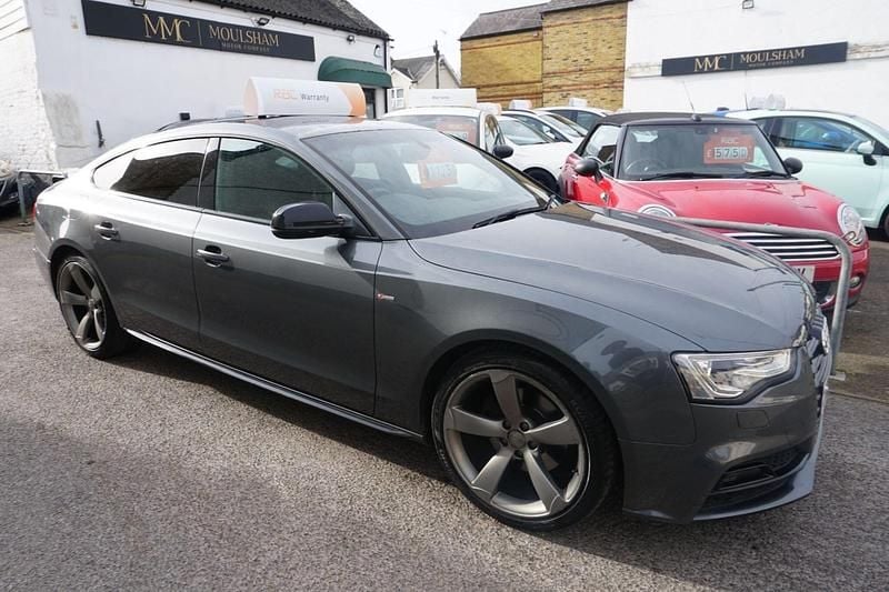 Used Audi A5 Sportback Black Edition 190 HP (139 kW) 2016 Grey Hatchback