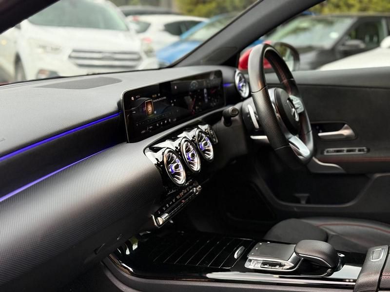 Used Mercedes A180 AMG Line Premium 116 HP (85 kW) 2019 Red Hatchback