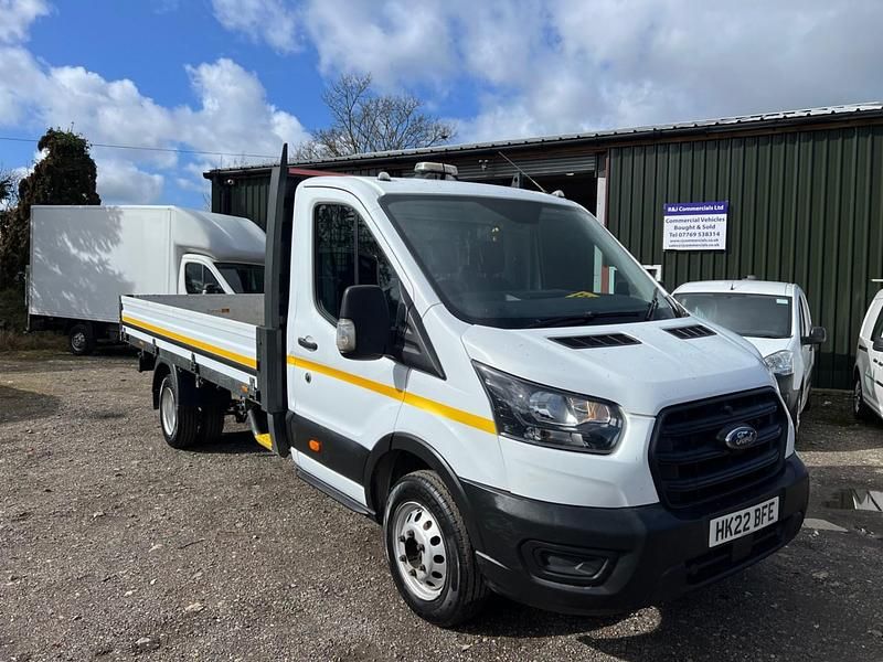 Used Ford Transit 130 HP (95 kW) 2022 White Cabriolet