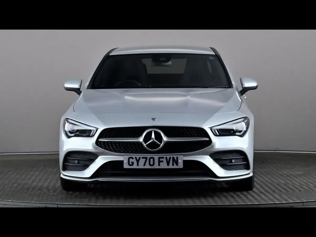 Used Mercedes CLA180 AMG line 2020 Silver Coupe