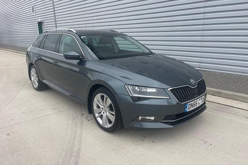 Grey Used 2016 Skoda Superb SE L Executive Estate | £10,996 (Fair price) - Image 1/1