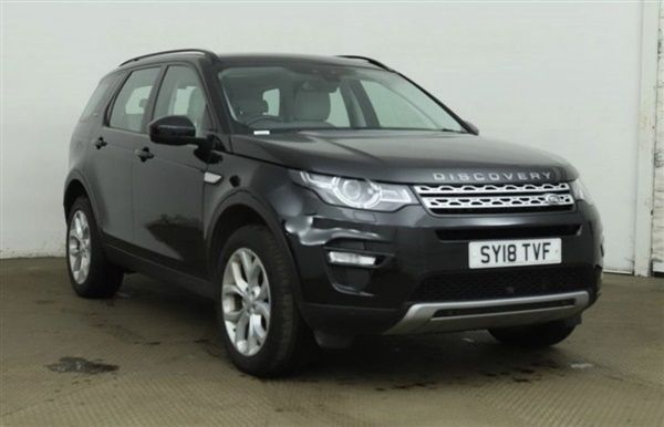 Black Used 2018 Land Rover Discovery Sport HSE SUV | £13,485 (Super price) - Image 1/2