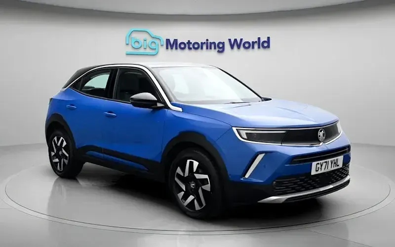Used Vauxhall Mokka Elite 101 HP (74 kW) 2021 Blue SUV