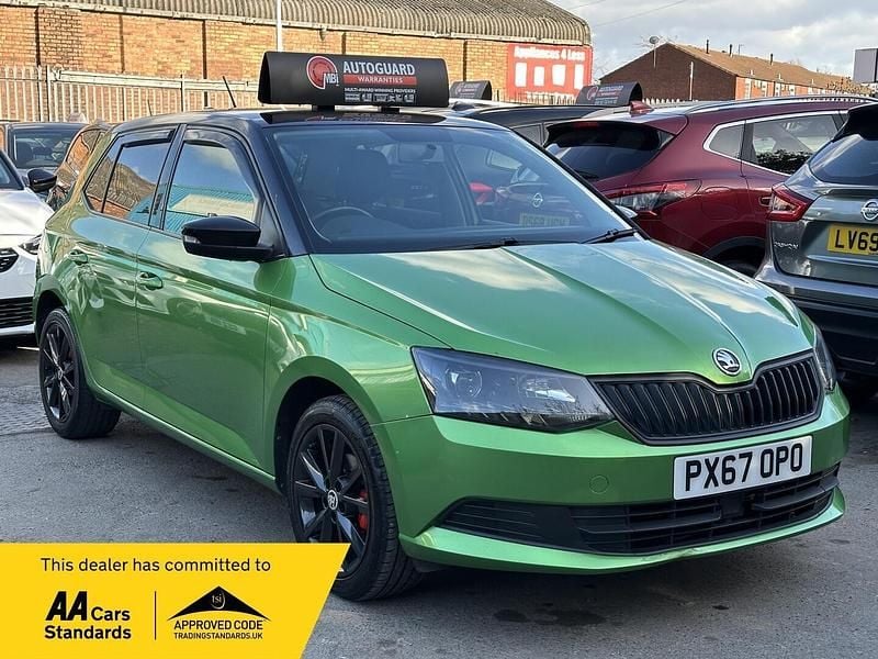 Used Skoda Fabia Colour Edition 2017 Green Hatchback