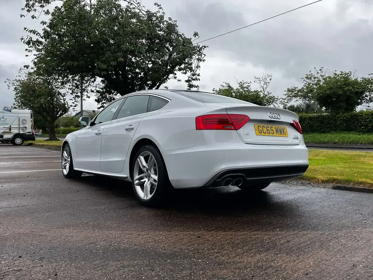 Used Audi A5 S-Line 2016 White Coupe