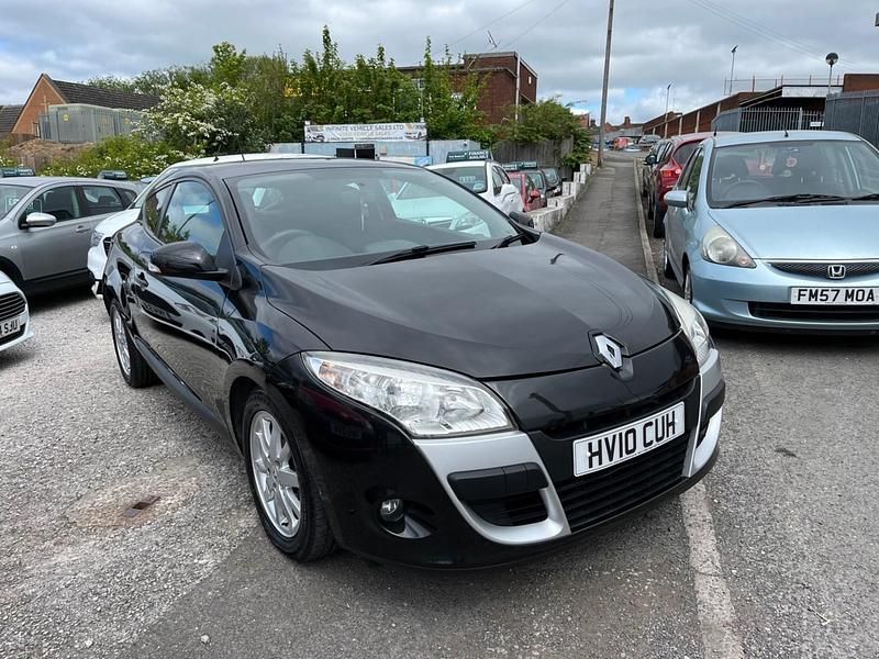 Black Used 2010 Renault Mégane Coupé Expression Coupe | £1,795 (Fair price) - Image 1/4