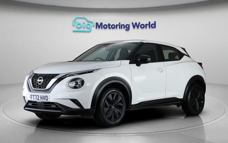 Used Nissan Juke Acenta 114 HP (83 kW) 2023 White SUV