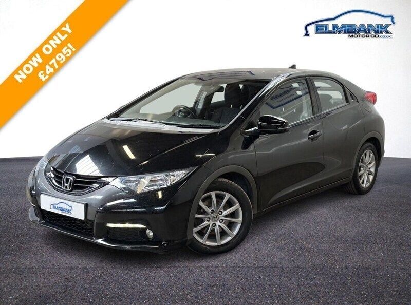 Black Used 2013 Honda Civic ES Hatchback | £4,995 (Good price) - Image 1/4
