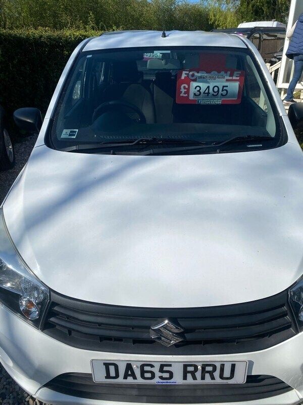 White Used 2015 Suzuki Celerio Hatchback | £3,495 (Fair price) - Image 1/4