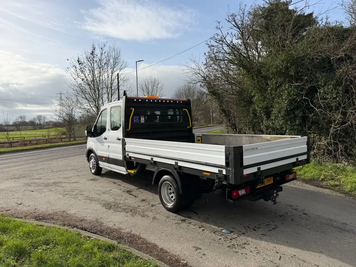 Used Ford Transit 130 HP (95 kW) 2023 White Pickup