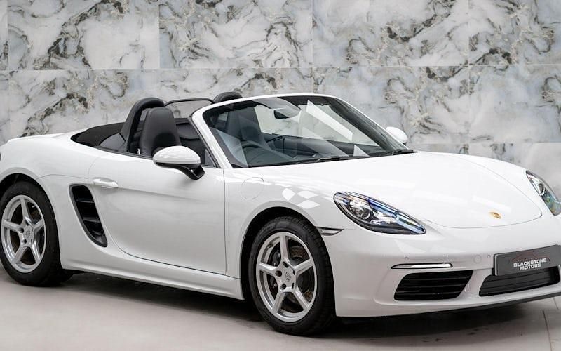 Used Porsche 718 Boxster 300 HP (220 kW) 2024 White Cabriolet