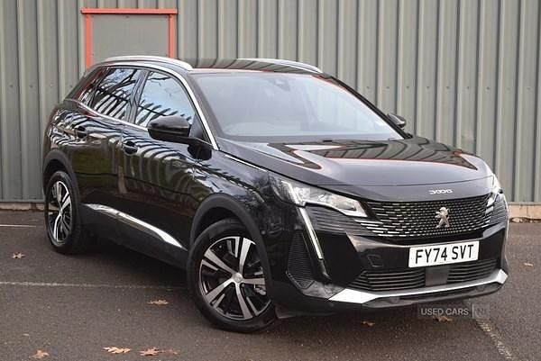 Black Used 2024 Peugeot 3008 GTi Hatchback | £19,995 (Fair price) - Image 1/4