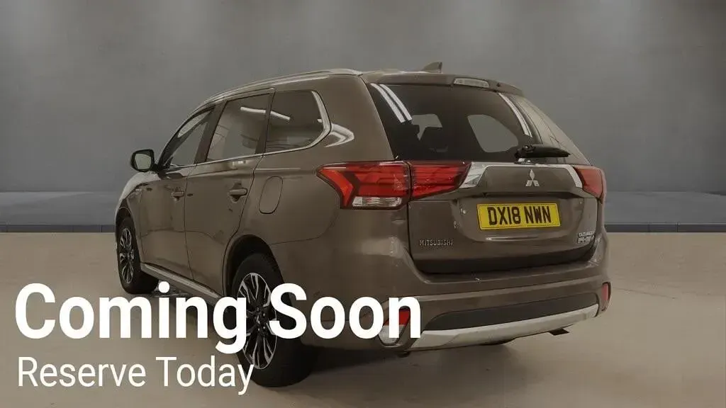Used Mitsubishi Outlander P-HEV 2018 Brown Estate