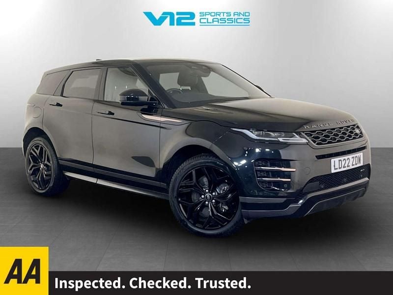 Used Land Rover Range Rover evoque HSE Dynamic 309 HP (227 kW) 2022 Black SUV