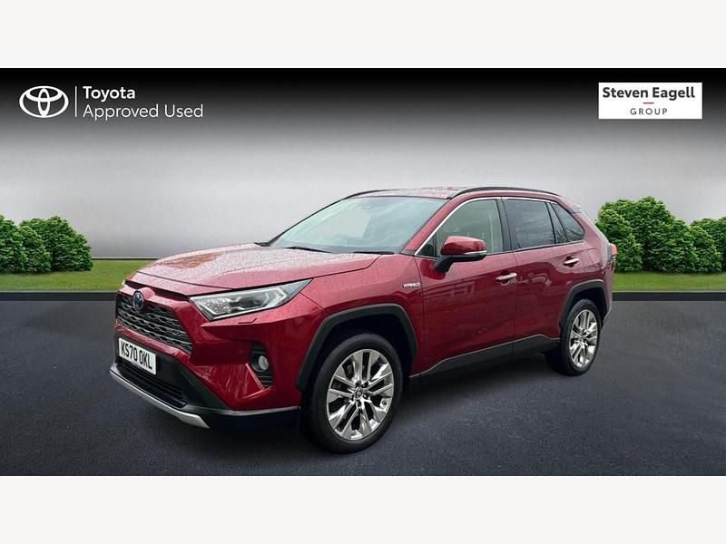 Used Toyota RAV4 2021 Red Estate